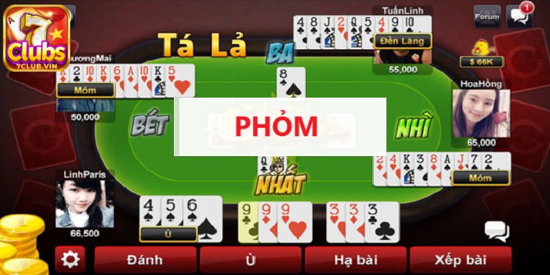 Luật Đánh Bài Phỏm 7Club Dễ Hiểu