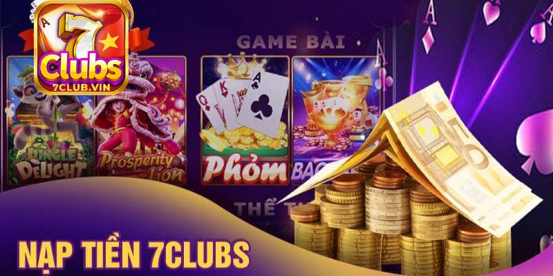 Phương thức nạp tiền 7Club qua thẻ cào
